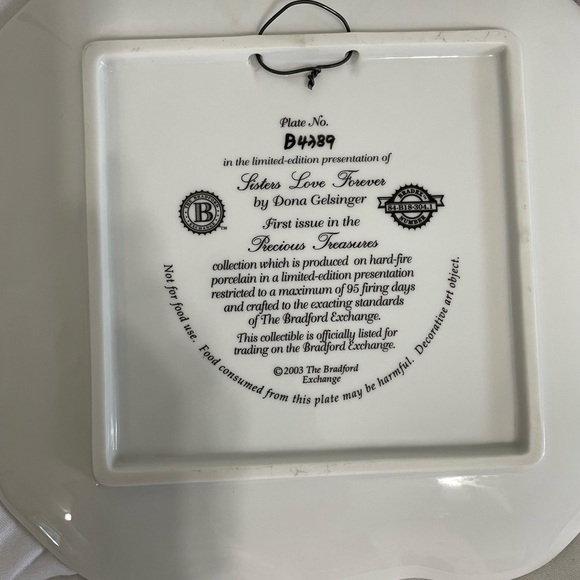 The Bradford Exchange Vintage Sisters plate - Picture 5 of 8